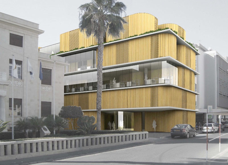 Archisearch - Κτήριο δημοτικών γραφείων παρά το δημαρχειακό μέγαρο Λεμεσού / AREA (Σ.Δαούτη, Γ.Μητρούλιας,Μ.Ραυτόπουλος) / Αρχιτεκτονικός διαγωνισμός / Έπαινος