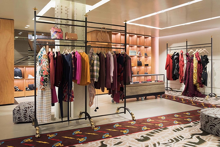 Archisearch THE VIVID WORLD OF VIVIAN WESTWOOD HOUSED IN A NEW PARIS FLAGSHIP STORE BY FORTEBIS