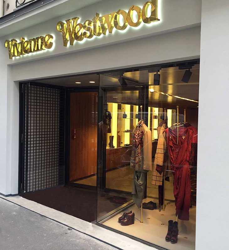 Archisearch THE VIVID WORLD OF VIVIAN WESTWOOD HOUSED IN A NEW PARIS FLAGSHIP STORE BY FORTEBIS