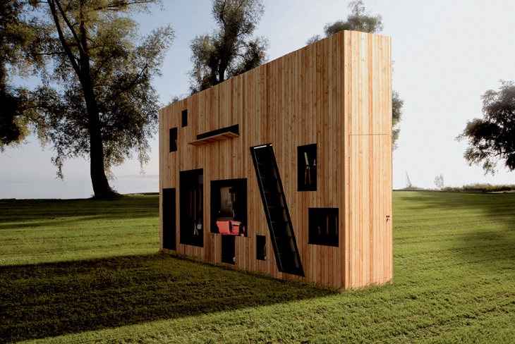 Archisearch Walden / Wooden Box by Nils Holger Moormann   