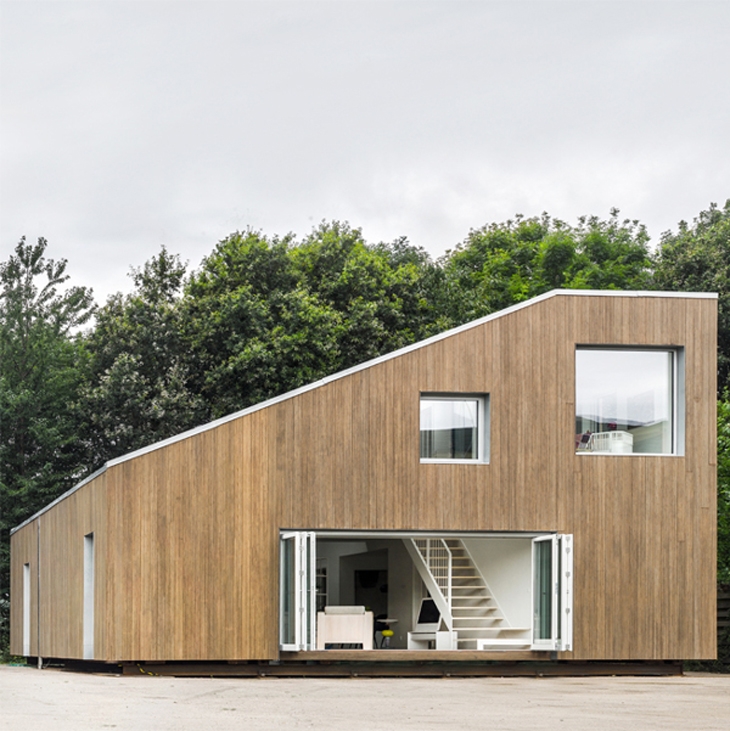 Archisearch WORLDFLEXHOME: SUSTAINABLE PREFABRICATED HOUSING SYSTEM BY ARCGENCY IN WUXI, CHINA.