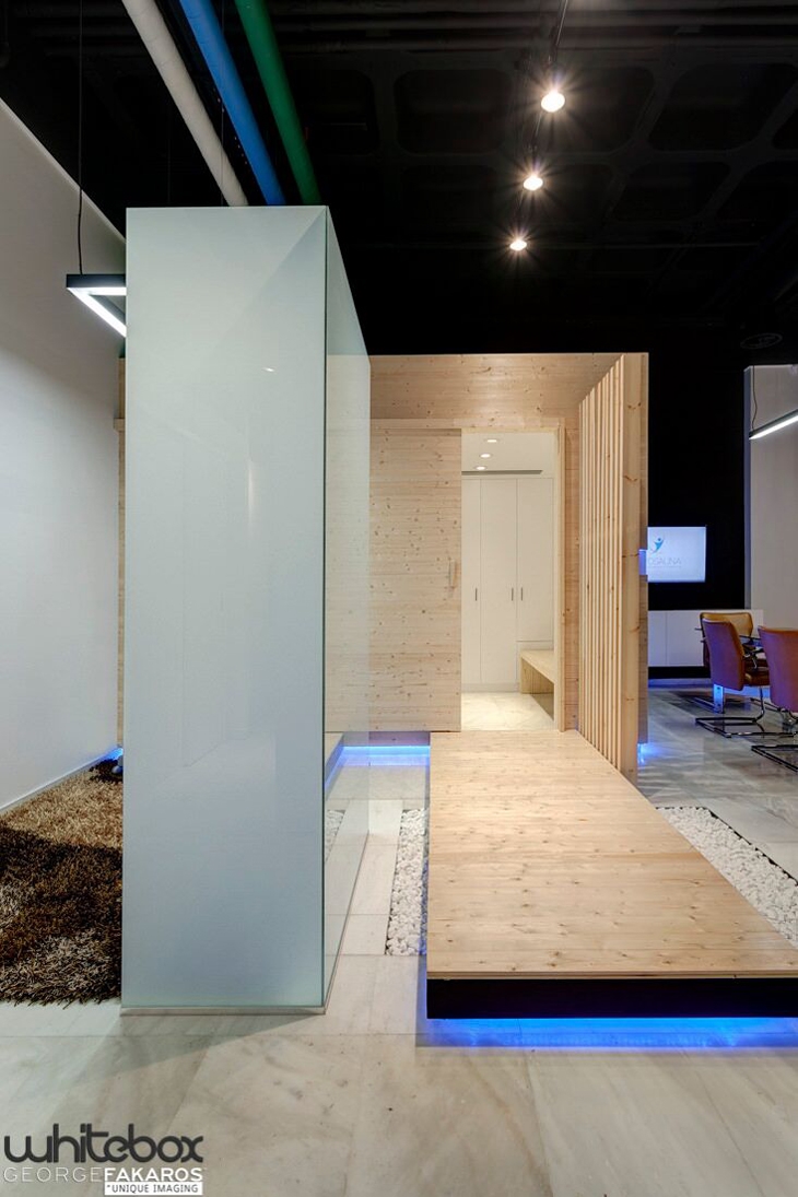 Archisearch - Cryosauna office and showroom / photo by G. Fakaros 