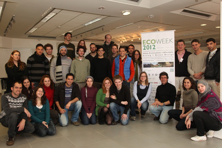 Archisearch - - ECOWEEK 2012 workshop groups in Jerusalem, Israel ((c) ECOWEEK 2012).