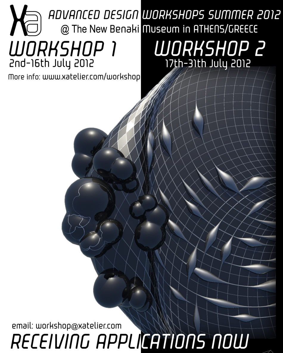 Archisearch XA Atelier / ADVANCED DESIGN WORKSHOPS 2012 / ATHENS