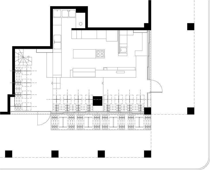 Archisearch STREATING / A RESTAURANT IN WHICH THE PREPERATION OF THE FOOD BECOMES A CHOREOGRAPHY / MYRTO MILIOU ARCHITECTS / MYRTO MILIOU