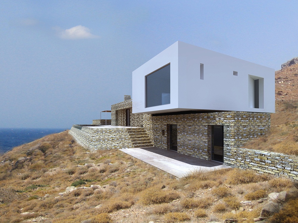 Archisearch - XIROLITHIA TZIA ISLAND | GREECE πελάτης: private επιφάνεια : 250 m² χρονολογία : 2007 – 2009