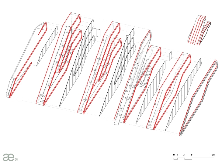 Archisearch - Partitioning Diagrams, Ytheca Pavilion by Aristotheke Eutectonics