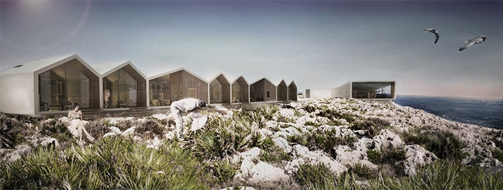 Archisearch - Young Architects Lighthouse Sea Hotel / Florian Liakos, Irene Helen Marcantonatou, Alexis Visvinis