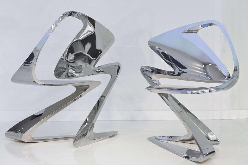 Archisearch zaha hadid: z-chair for sawaya & moroni