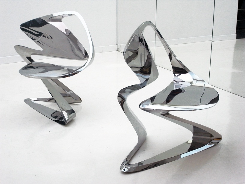 Archisearch - zaha hadid: z-chair for sawaya & moroni