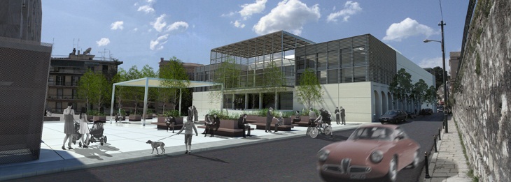 Archisearch - Ανάπλαση των όψεων του δημοτικού θεάτρου της Κέρκυρας / Zερεφός – Τέσσας Αρχιτέκτονες / Αρχιτεκτονικός διαγωνισμός / 1ο βραβείο