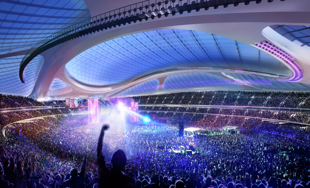 Archisearch - New National Stadium, Tokyo / Zaha Hadid Architects