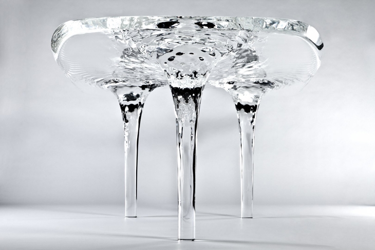 Archisearch - Zaha Hadid Liquid Glacial Table