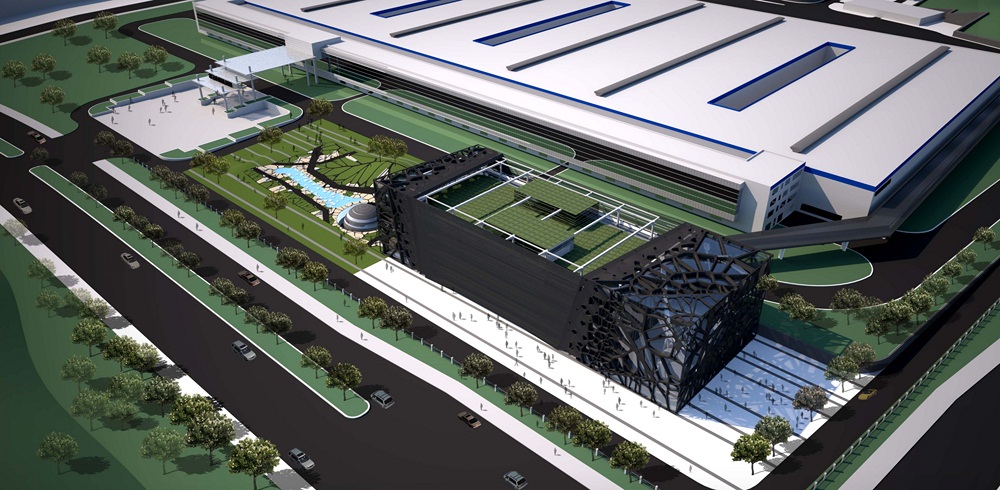Archisearch TRANSFORMER LIKE ZOOMLION HEADQUARTERS EXHIBITION CENTER |  amphibianArc