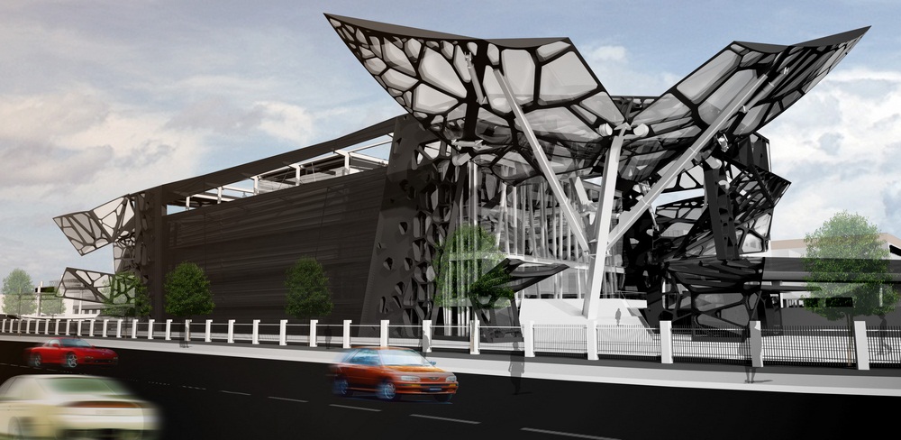 Archisearch TRANSFORMER LIKE ZOOMLION HEADQUARTERS EXHIBITION CENTER |  amphibianArc