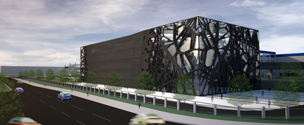 Archisearch TRANSFORMER LIKE ZOOMLION HEADQUARTERS EXHIBITION CENTER |  amphibianArc