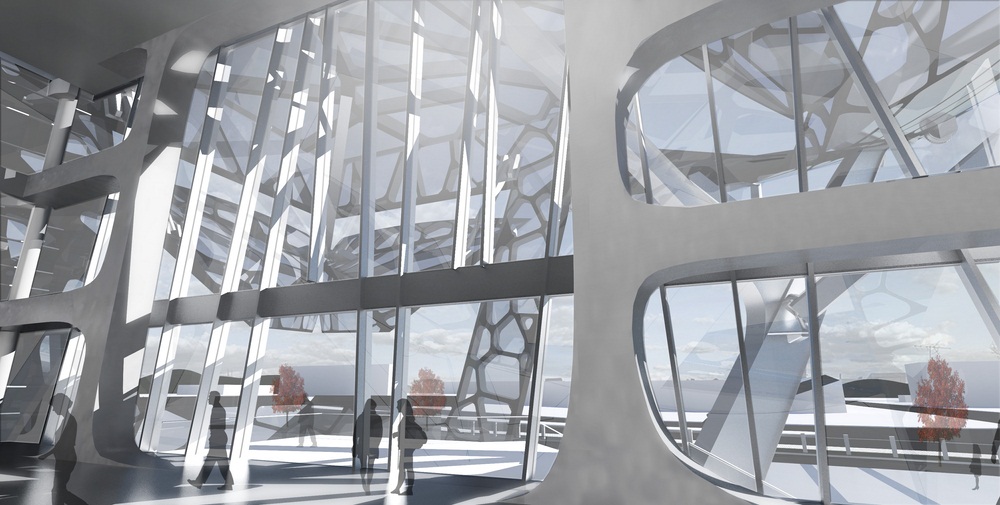 Archisearch TRANSFORMER LIKE ZOOMLION HEADQUARTERS EXHIBITION CENTER |  amphibianArc