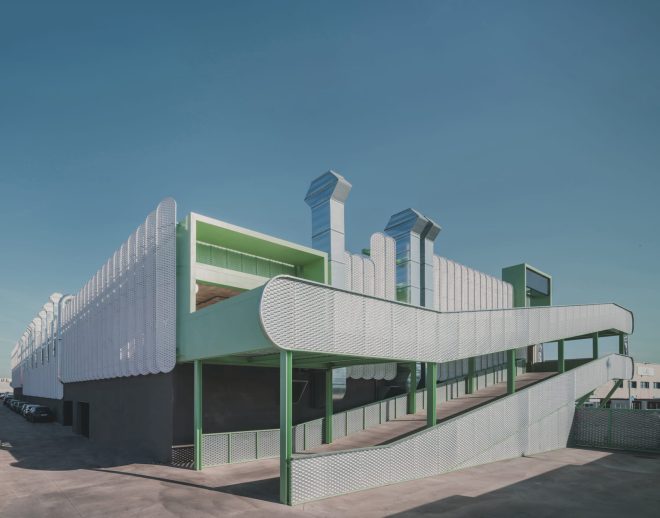 Archisearch - OOIIO Reimagines Industrial Architecture with the Leganés Auto Center in Madrid