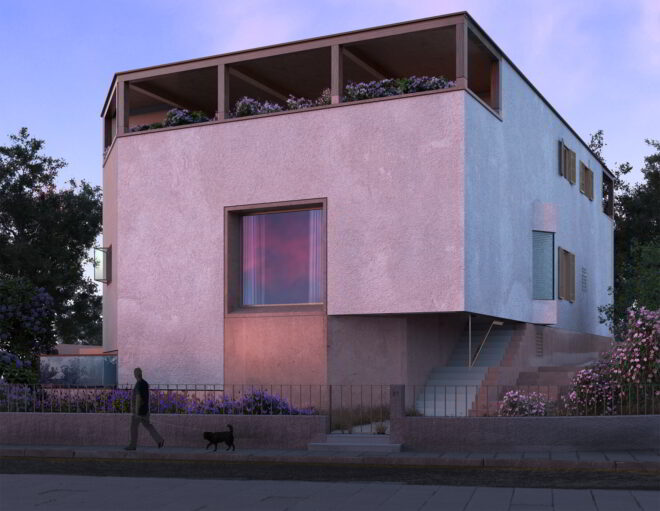 Archisearch - House with a big window in Filothei | by Nysa Architects