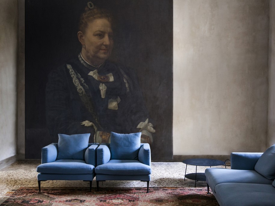 Archisearch Palomba Serafini Associati turned a historical palace into studios for artists