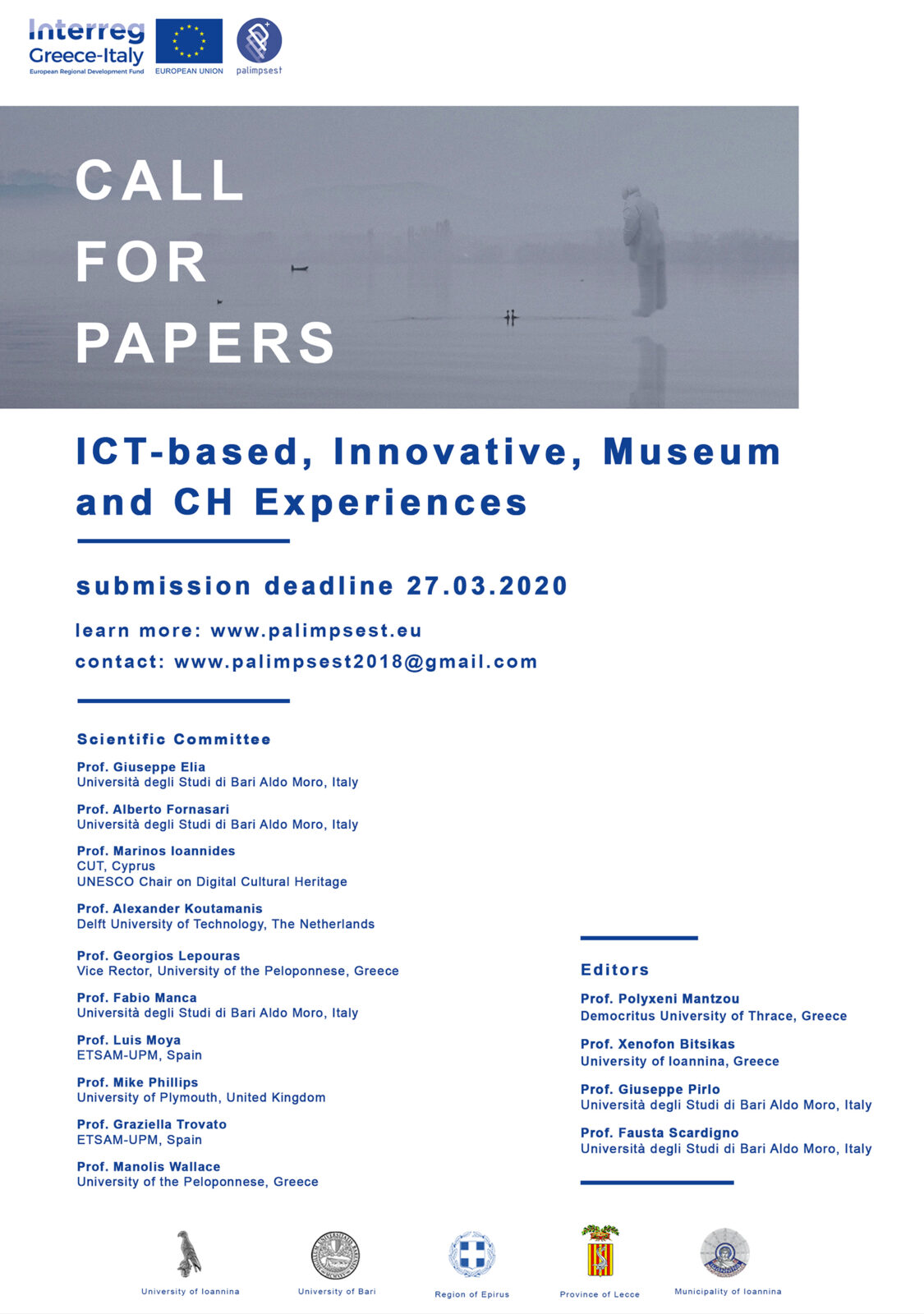 Archisearch ICT-based, Innovative, Museum and CH Experiences | CALL FOR PAPERS