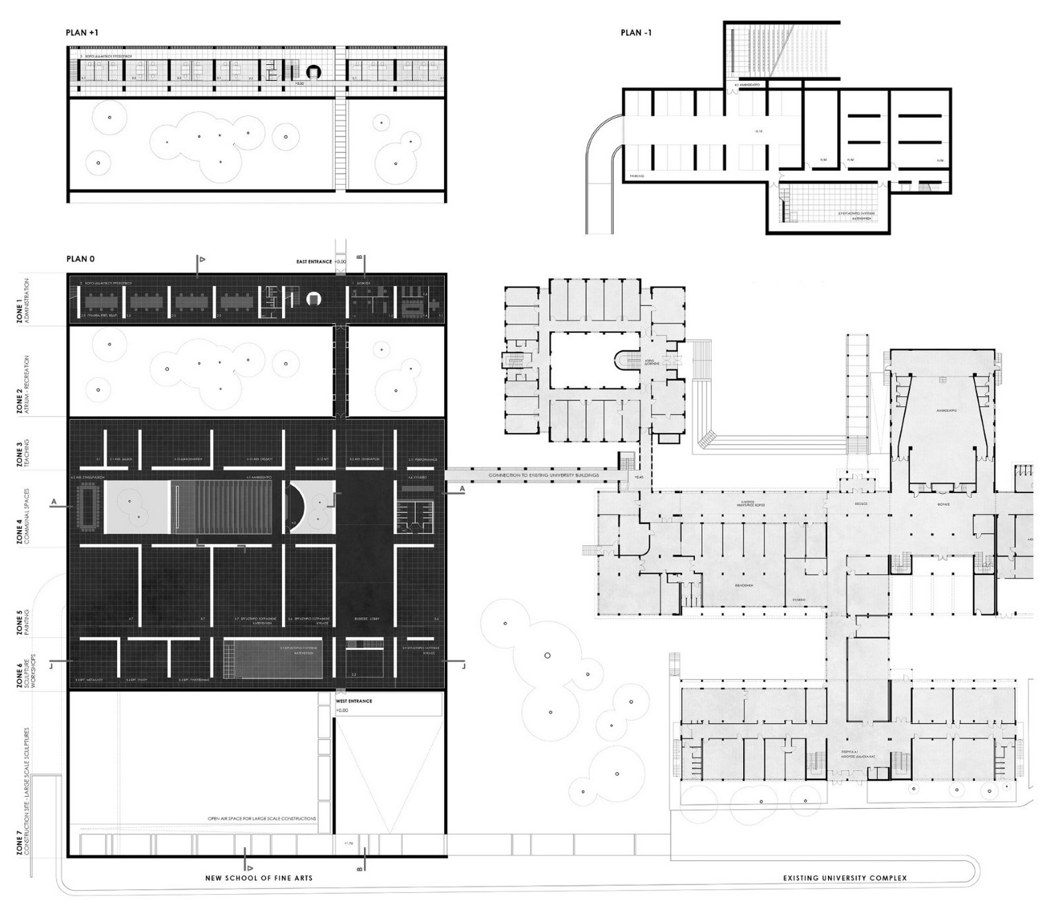 Archisearch Papalampropoulos Syriopoulou Architecture Bureau wins 2nd Prize in the competition for the New Complex for the School of Fine Arts in Florina