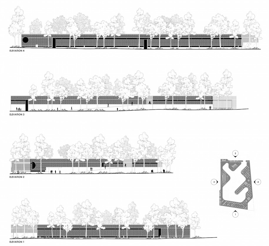 Archisearch Hortus Conclusus: G. Syriopoulou and L. Papalampropoulos propose an enclosed garden sanctuary for the new administration building of West Attica