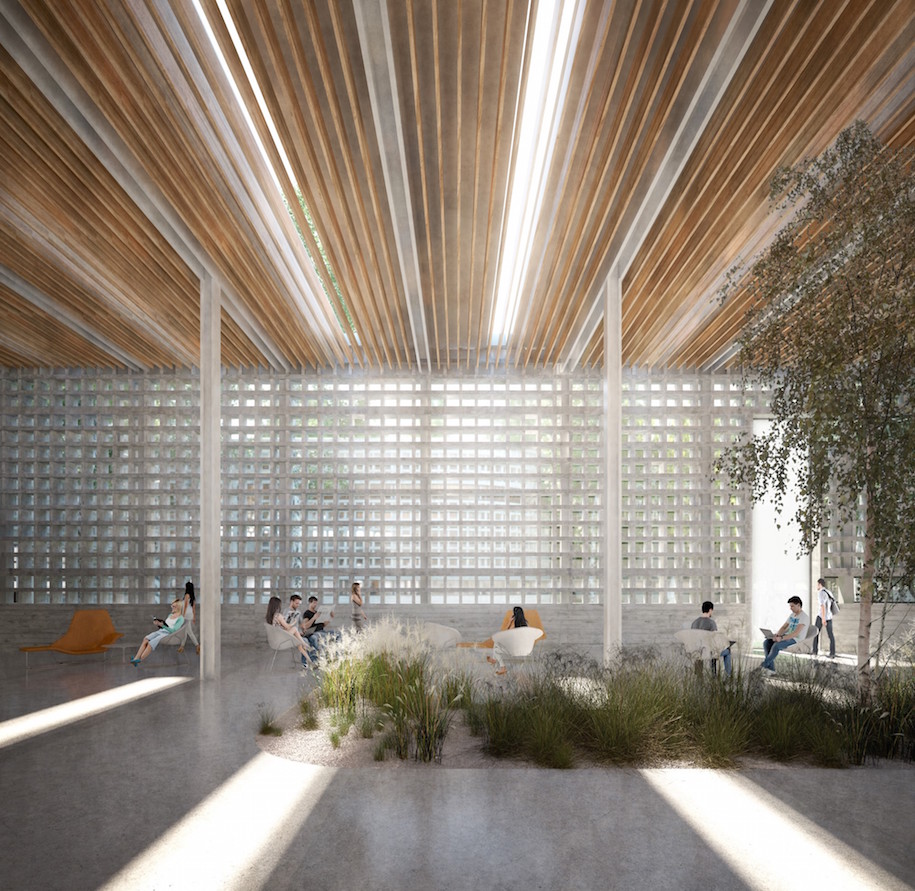 Archisearch Hortus Conclusus: G. Syriopoulou and L. Papalampropoulos propose an enclosed garden sanctuary for the new administration building of West Attica