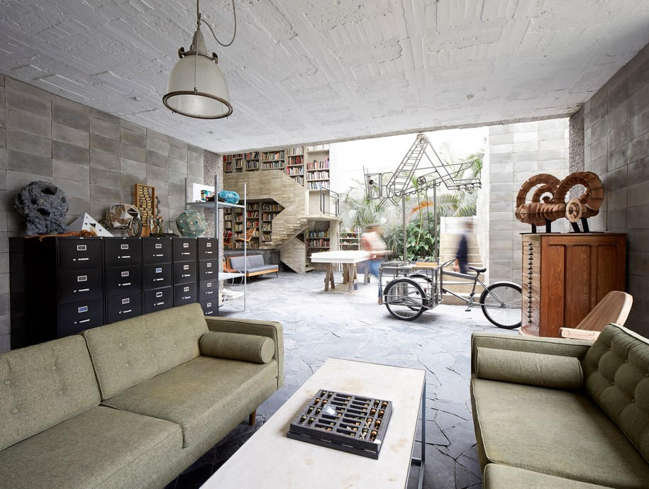 Archisearch The Poetic Materialism of House & Studio of Pedro Reyes and Carla Fernandez