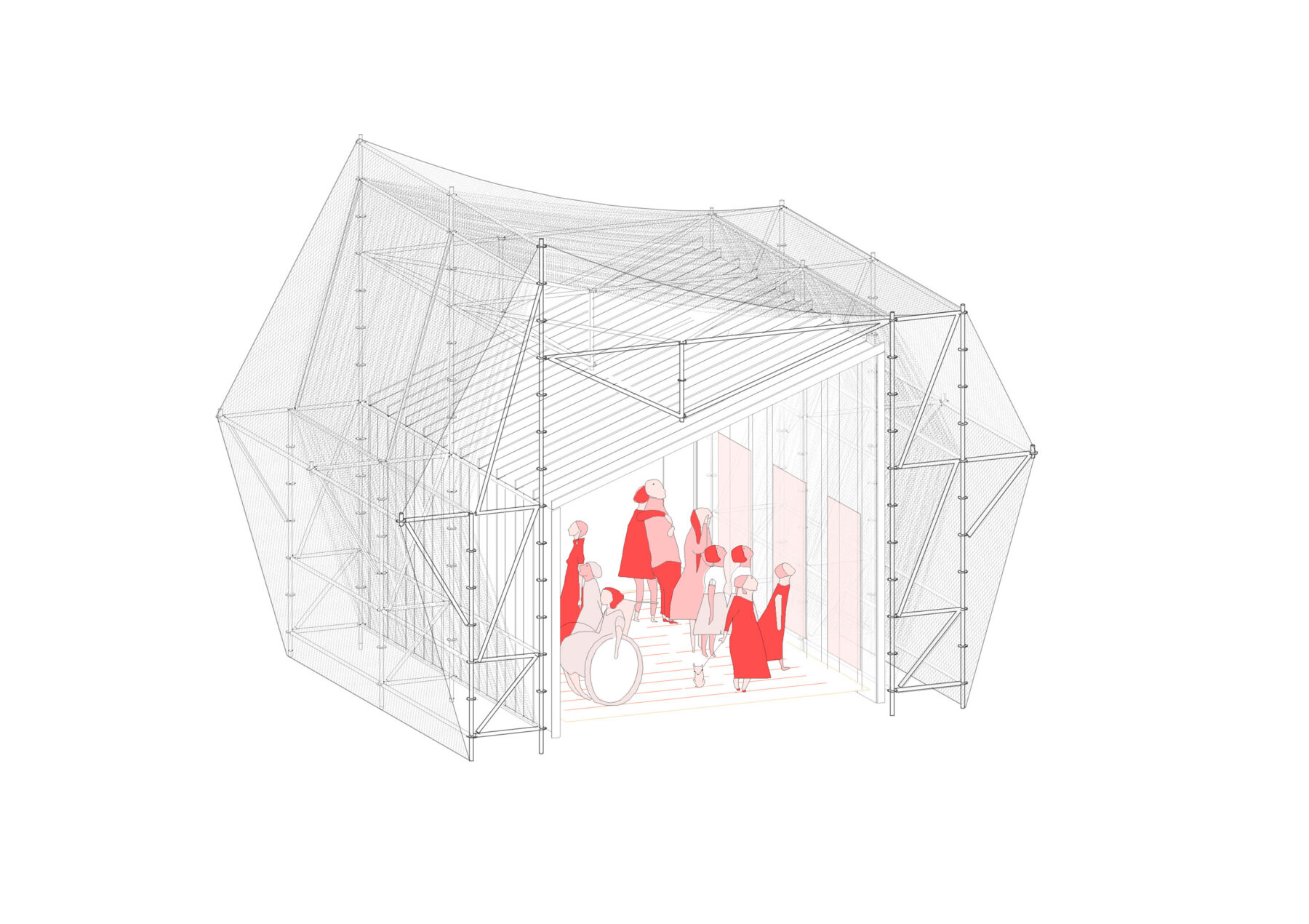 Archisearch ΕΣΩ 2022 _ Meet the Speakers | Information point in Glorias square, Barcelona, Spain by Peris+Toral Arquitectes