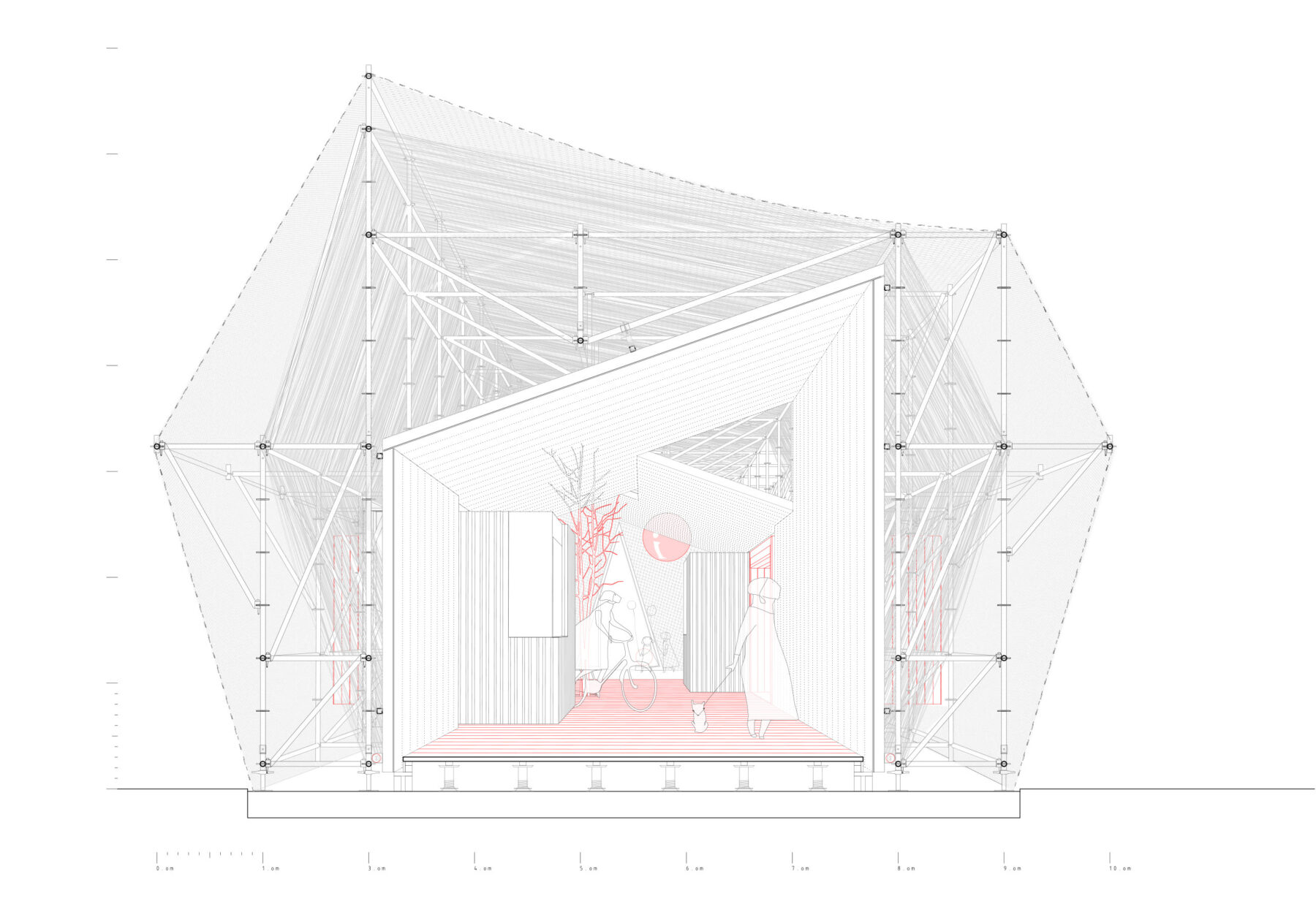 Archisearch ΕΣΩ 2022 _ Meet the Speakers | Information point in Glorias square, Barcelona, Spain by Peris+Toral Arquitectes