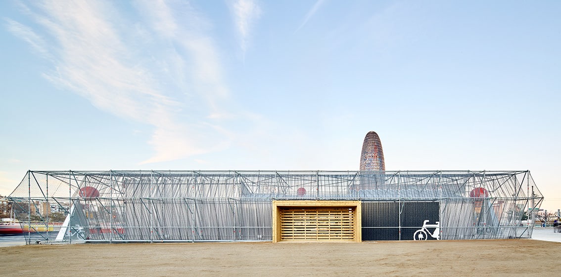 Archisearch ΕΣΩ 2022 _ Meet the Speakers | Information point in Glorias square, Barcelona, Spain by Peris+Toral Arquitectes