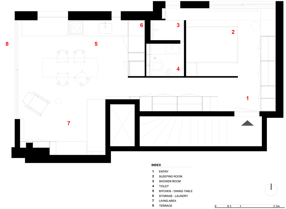 apartment, ioannis, exarchou, suburbs, athens, view, coastal, bay, faliron, interior, plan