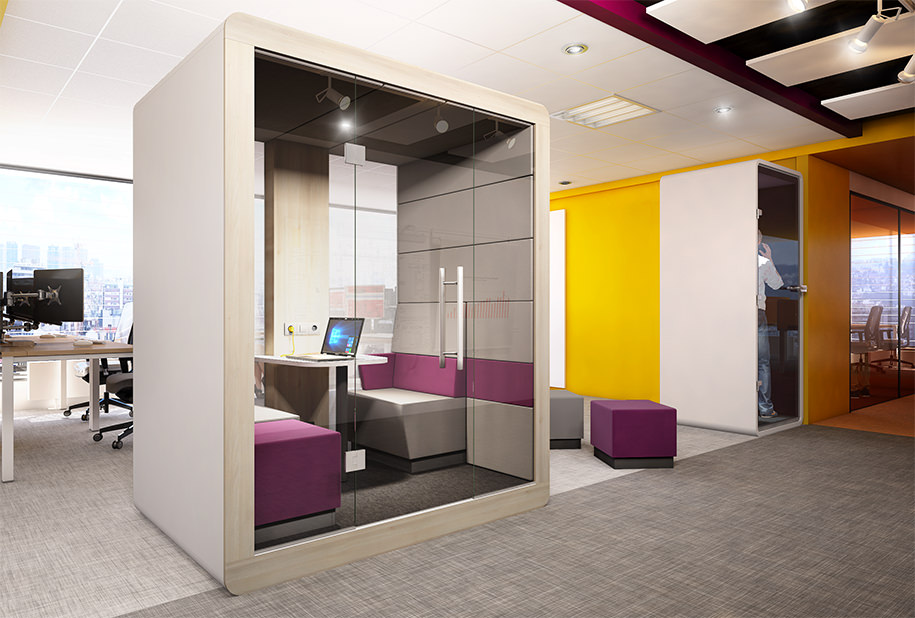 booths, asset, office, interiors, phone, meeting, open, plan