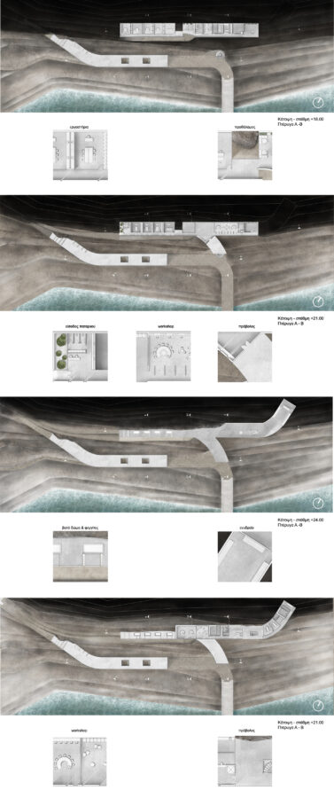 Archisearch Eco Generator: facilities of a hatchery and a research center in Paralimni | Thesis project by Anastasiou Eirini and Iliadou Zoe