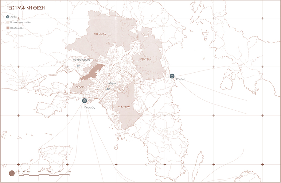 Archisearch Mountainscapes Adrift_ Connections between Mount Pikilo and Petroupolis | Diploma thesis project by Loukia Paraskevi Deli, Anna Kalligeri Skentzou, Fotis Poulopoulos