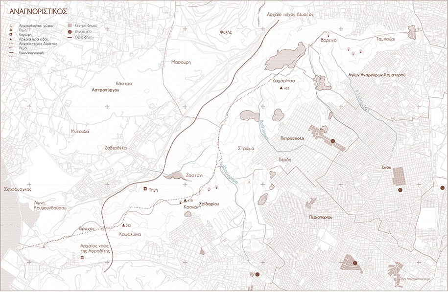 Archisearch Mountainscapes Adrift_ Connections between Mount Pikilo and Petroupolis | Diploma thesis project by Loukia Paraskevi Deli, Anna Kalligeri Skentzou, Fotis Poulopoulos