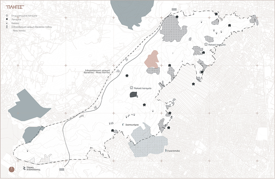 Archisearch Mountainscapes Adrift_ Connections between Mount Pikilo and Petroupolis | Diploma thesis project by Loukia Paraskevi Deli, Anna Kalligeri Skentzou, Fotis Poulopoulos