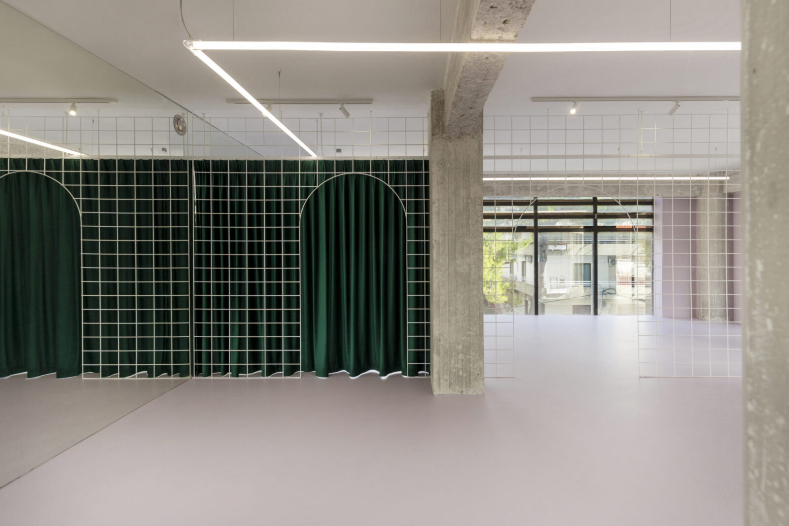 Archisearch A former office space transformed into a Pilates Studio by Theo Poulakos and Manos Botsaris