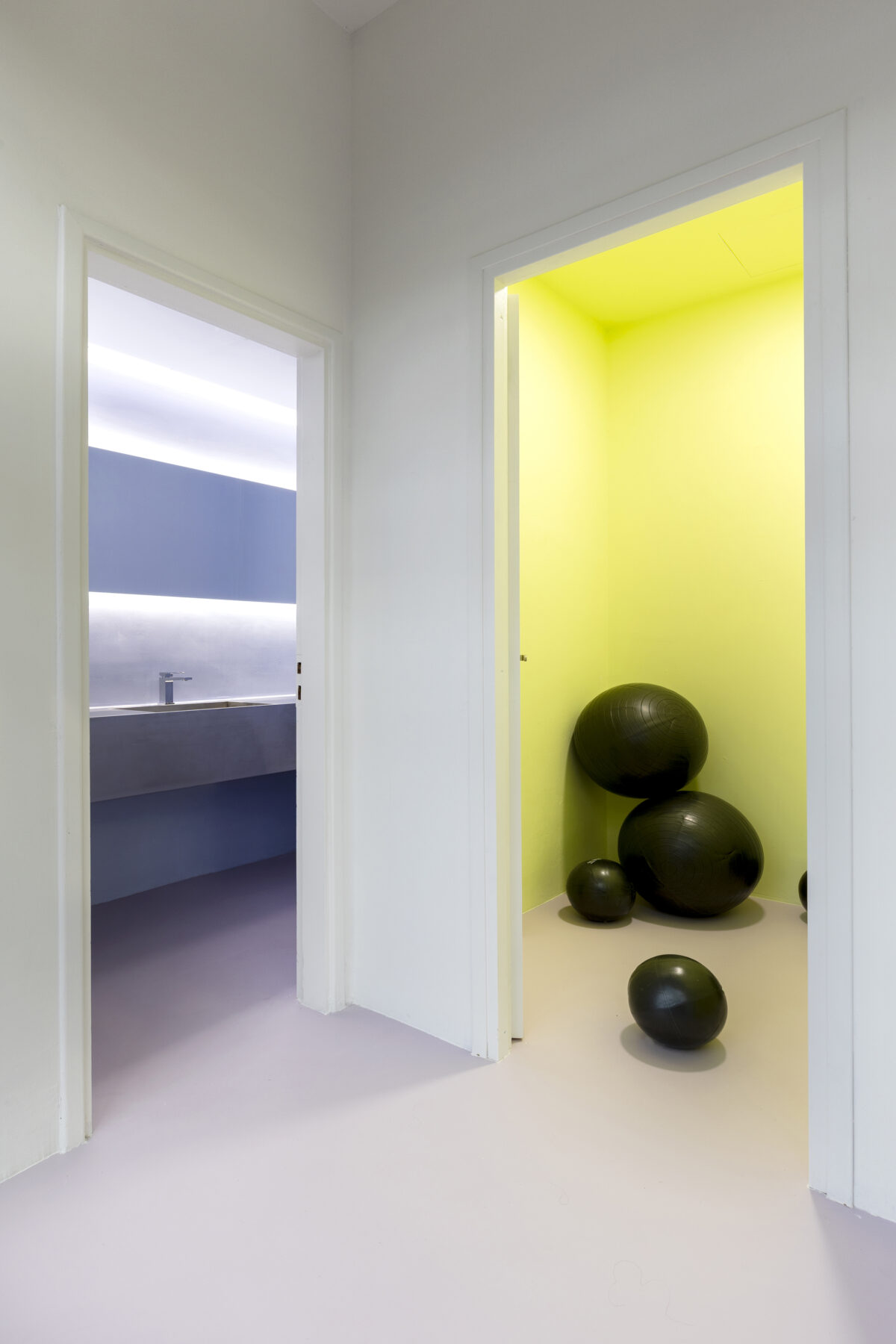 Archisearch A former office space transformed into a Pilates Studio by Theo Poulakos and Manos Botsaris