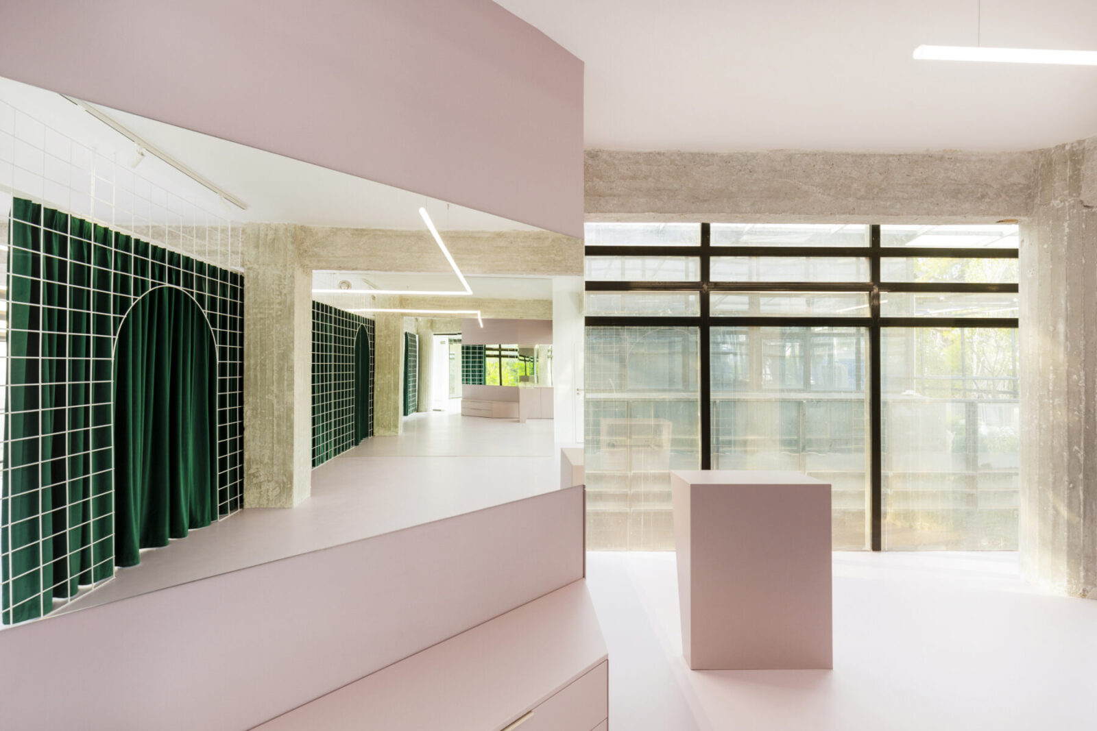 Archisearch A former office space transformed into a Pilates Studio by Theo Poulakos and Manos Botsaris