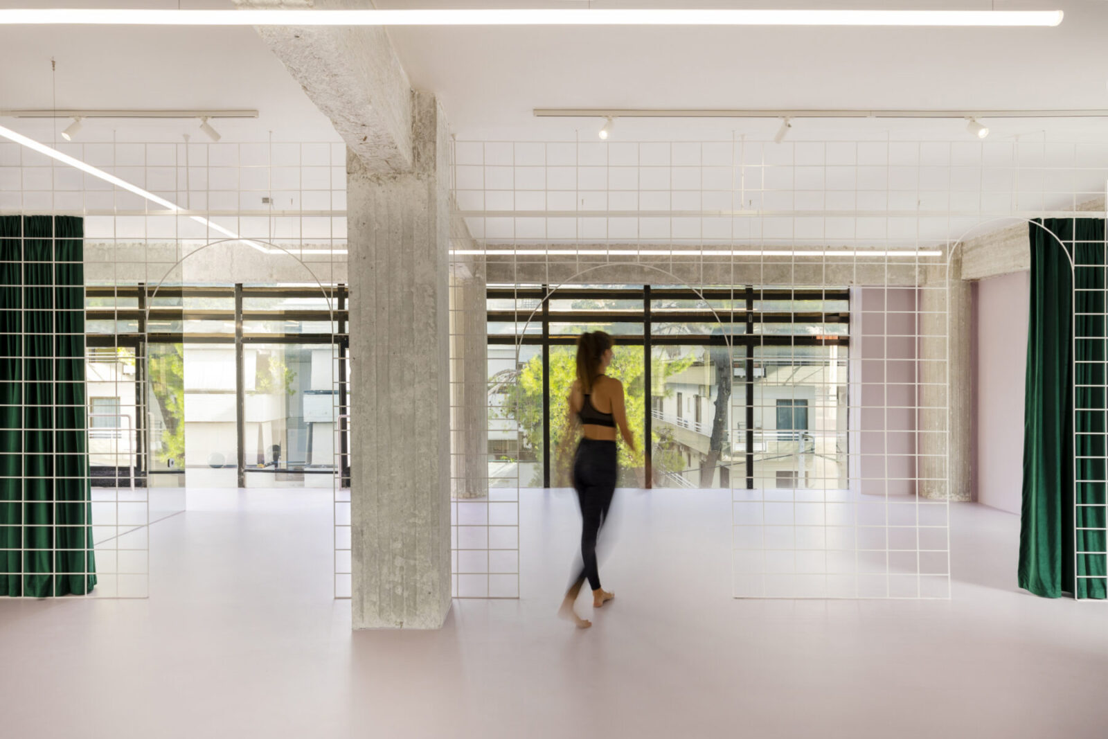 Archisearch A former office space transformed into a Pilates Studio by Theo Poulakos and Manos Botsaris