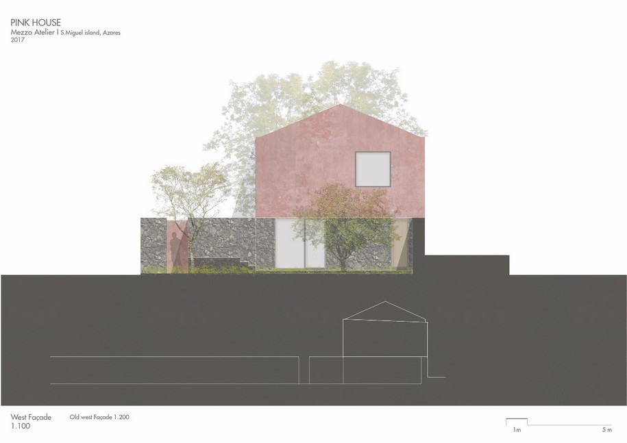 Archisearch Mezzo Atelier converted an old stable from the beginning of the 20th century into Pink House