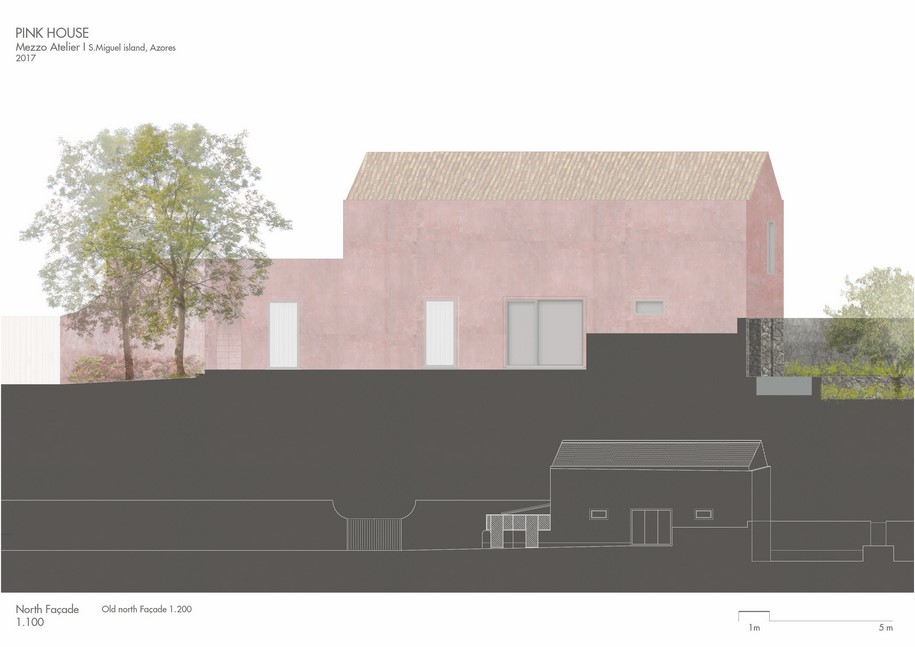 Archisearch Mezzo Atelier converted an old stable from the beginning of the 20th century into Pink House