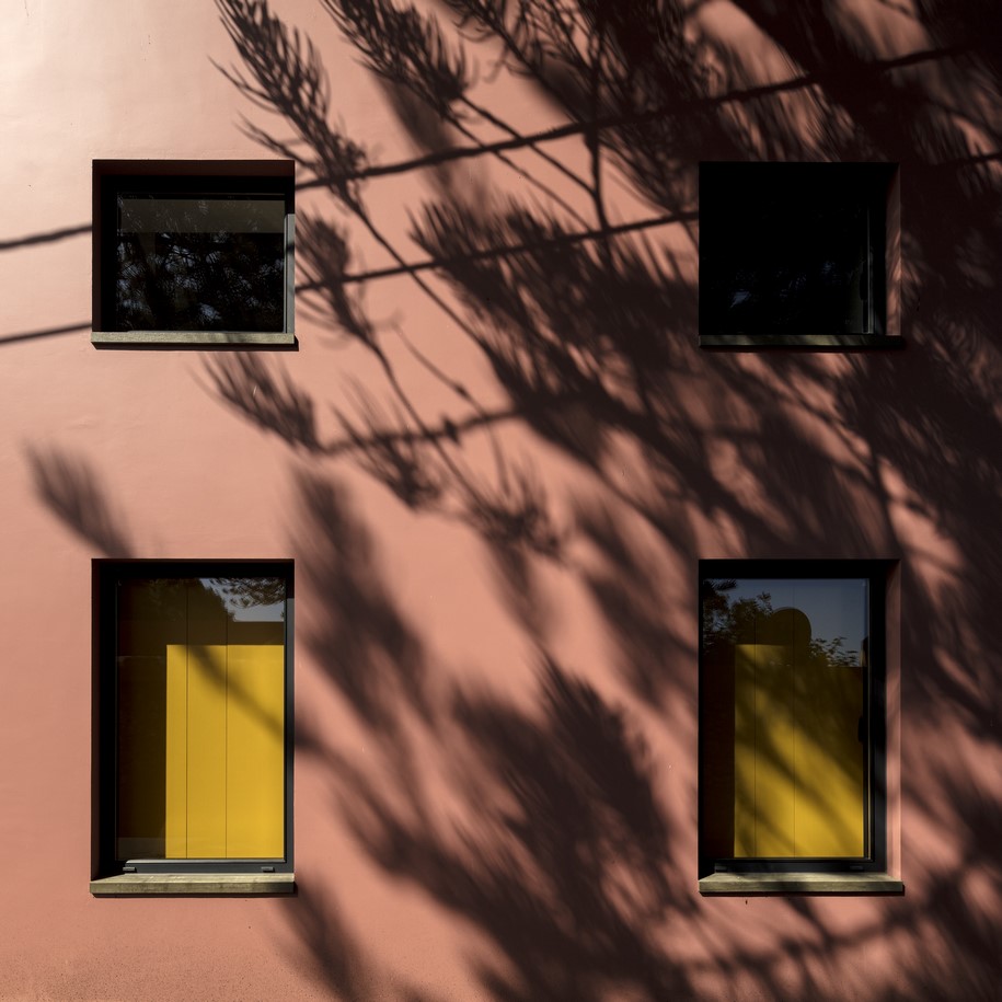 2017, Mezzo Atelier, Pink House, São Miguel,  Azores, renovation, stable, Portugal, pink, ochre