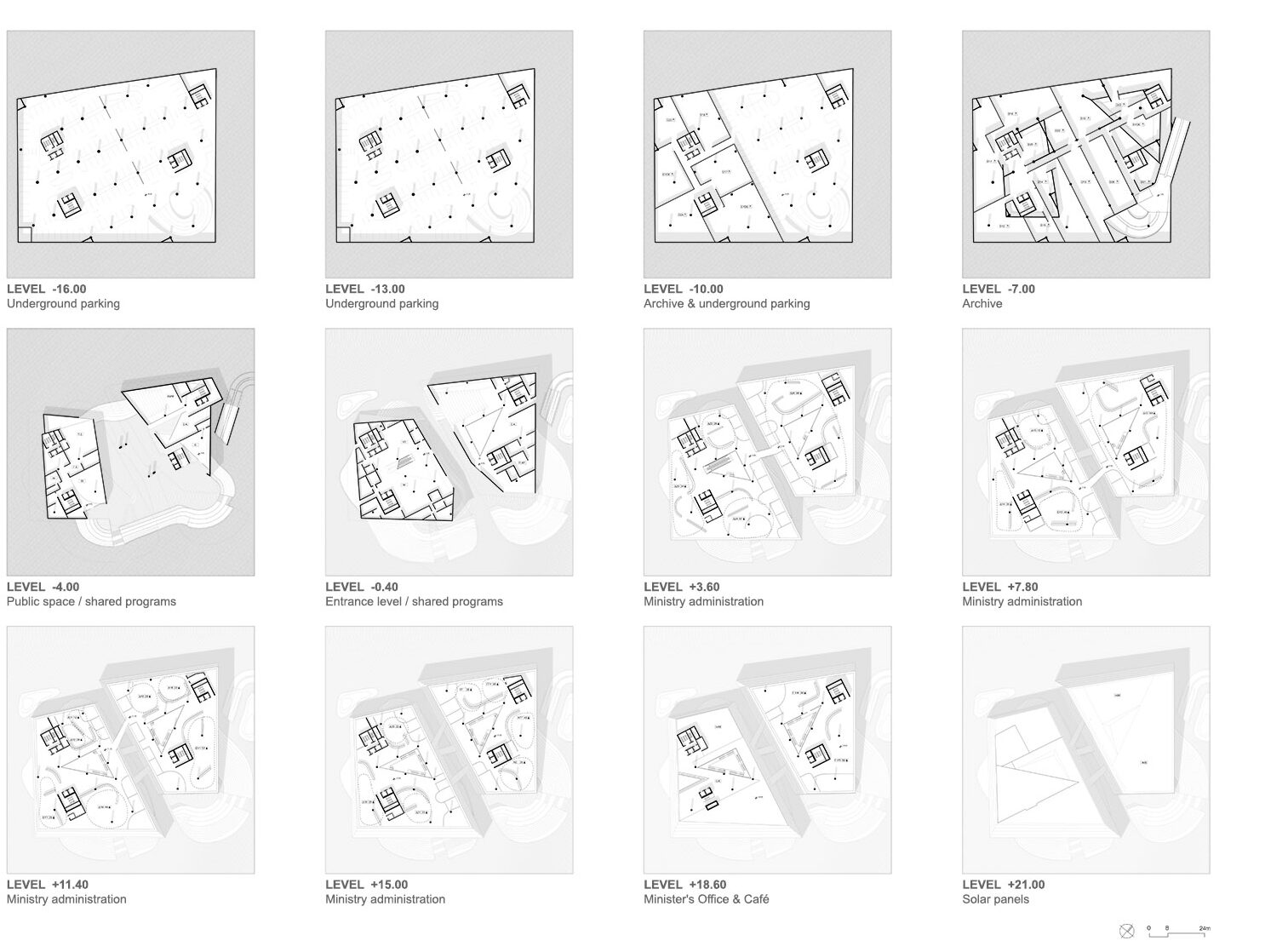 Archisearch Entry in the Architectural competition for the New Building Complex of the Ministry of Infrastructure in Pireos Street | L. Michaloutsos, A. Proimou, A. Stratou, T. Marinaki, C. Moustakis, V. Kavalla  & Th. Tselepidis