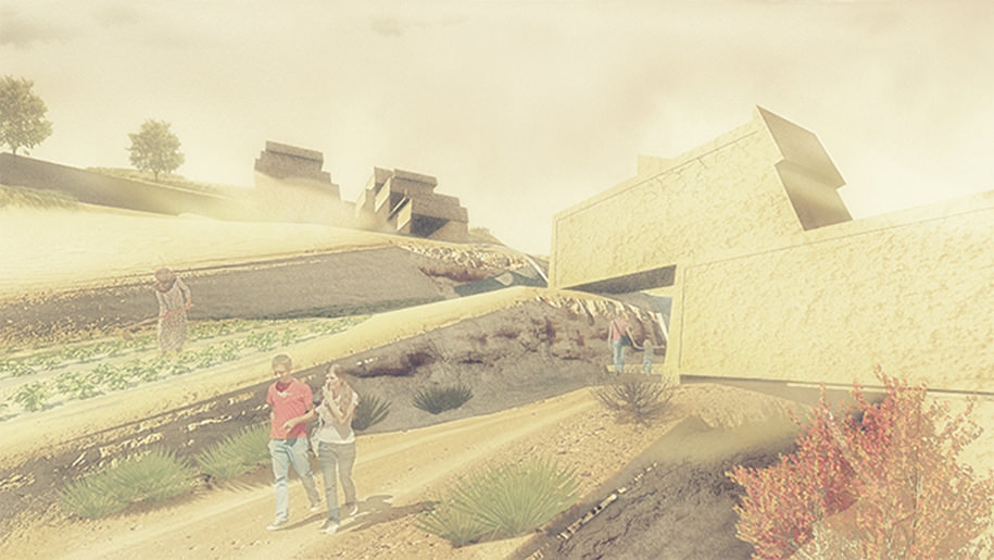 Archisearch Projective Sandscapes / Aralkum Desert / Elena Longhin, Chris Lo & Howe Chan / AA School of Architecture
