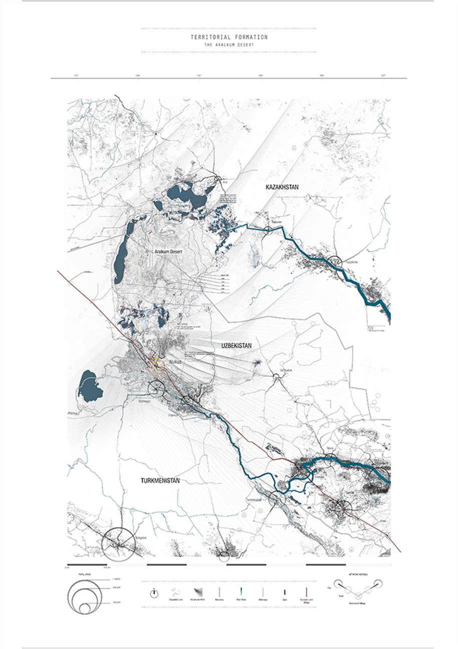 Guilty Landscapes, Aralkum Desert, Elena Longhin, Chris Lo, Howe Chan, AA, School of Architecture, Landscape, Urbanism