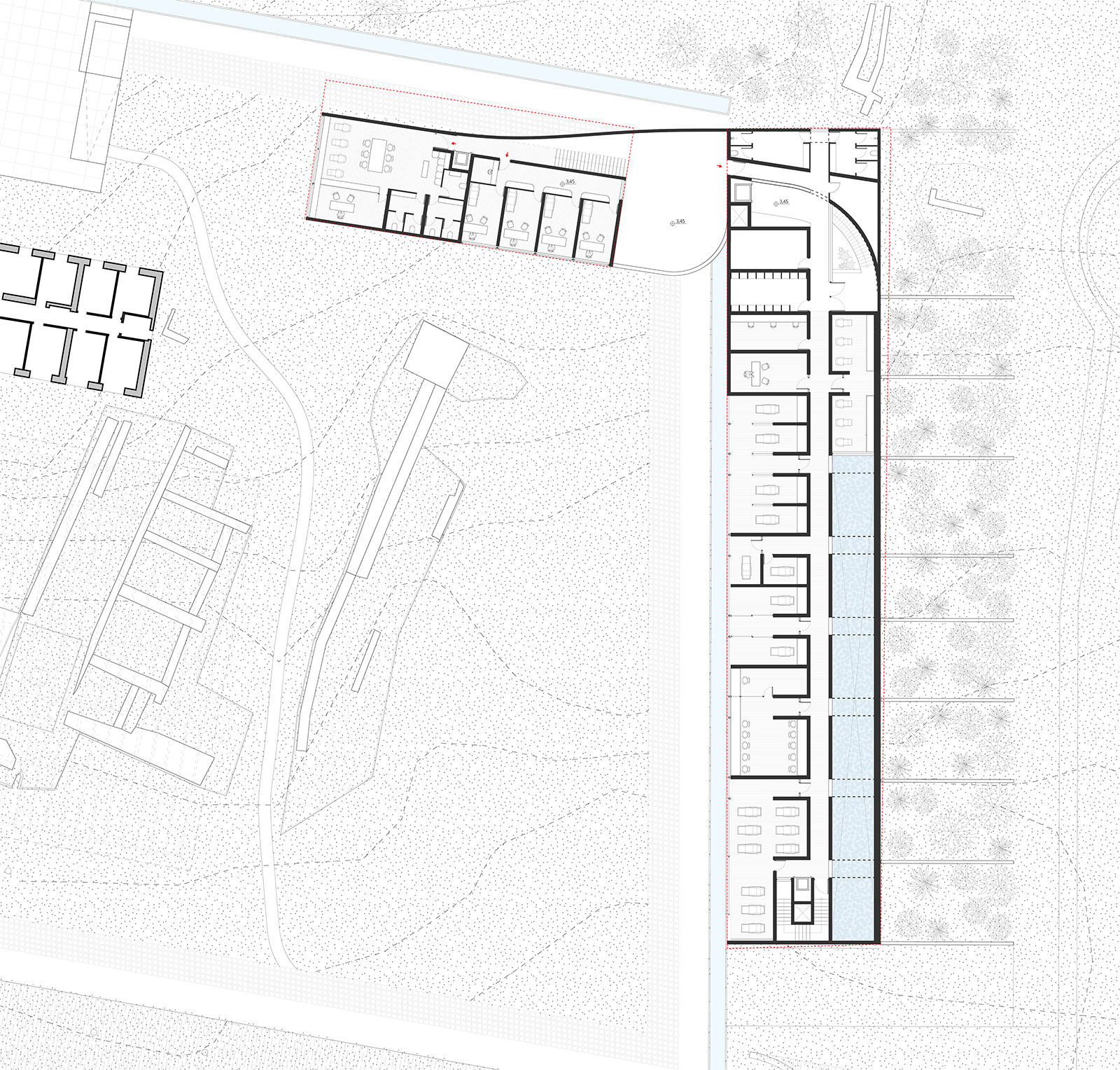 Archisearch Εξαγορά της πρότασης των Nysa Architects για τον πρόσφατο Πανελλήνιο Αρχιτεκτονικό Διαγωνισμό «Αξιοποίηση του οικοπέδου Σαρλίτζα με δημιουργία κέντρου θερμαλισμού και πολιτιστικού συγκροτήματος»