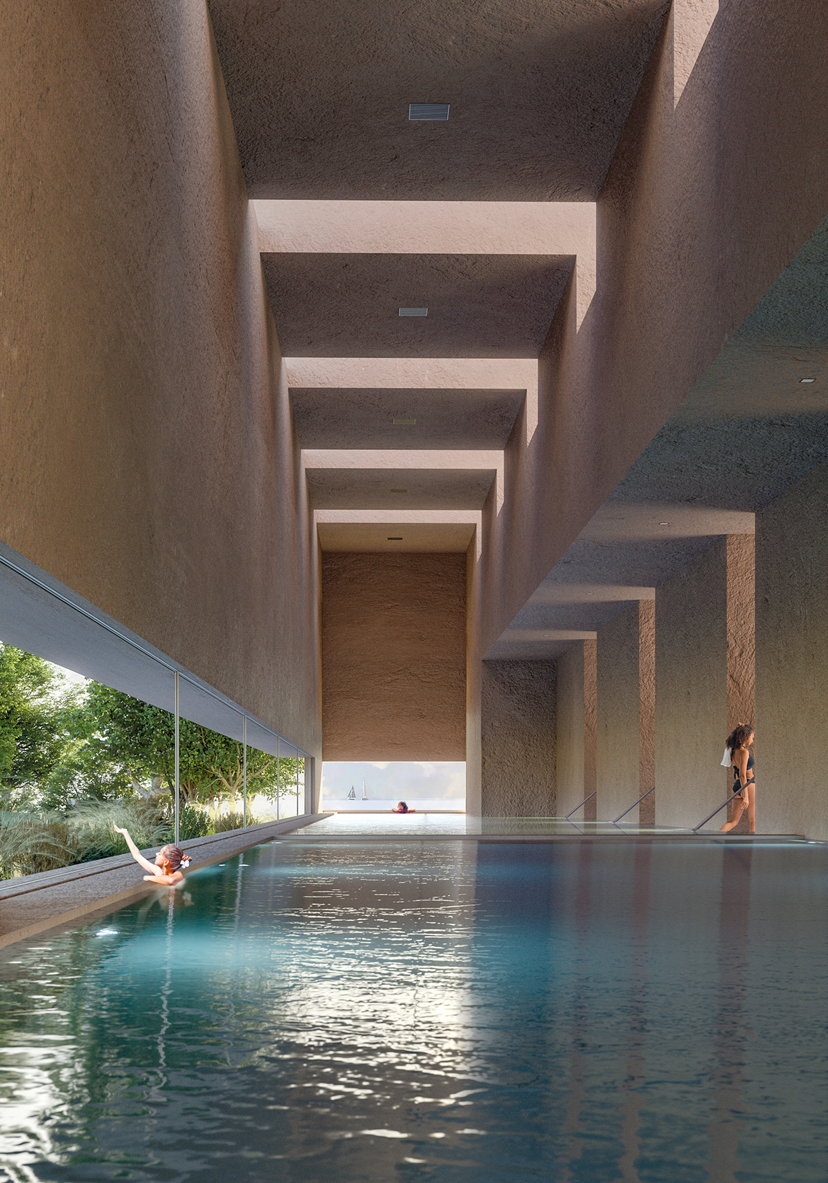 Archisearch Εξαγορά της πρότασης των Nysa Architects για τον πρόσφατο Πανελλήνιο Αρχιτεκτονικό Διαγωνισμό «Αξιοποίηση του οικοπέδου Σαρλίτζα με δημιουργία κέντρου θερμαλισμού και πολιτιστικού συγκροτήματος»